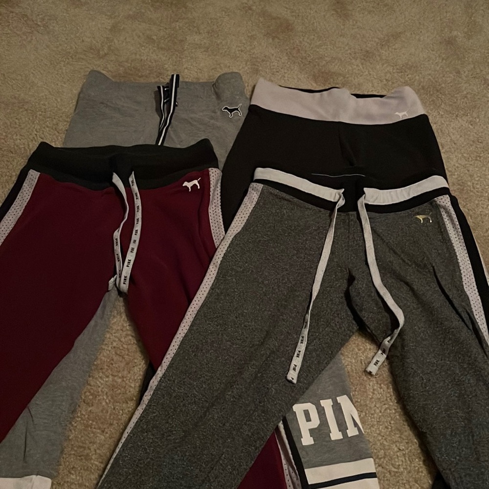 VS Pink yoga pants preloved but all in good work out condition size XS